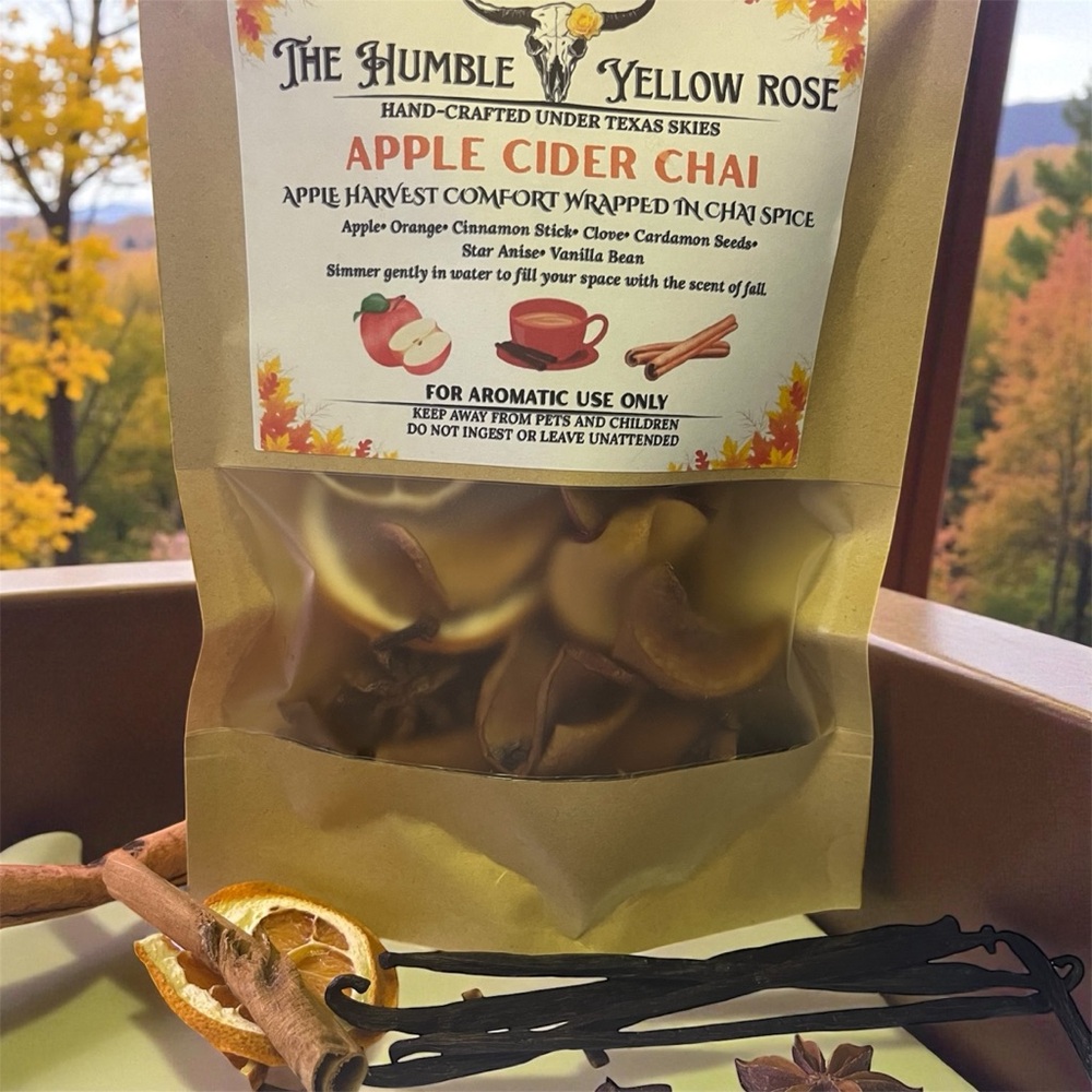 🍎✨ APPLE CIDER CHAI Simmer Pot – Cozy Hand-Crafted Fall Aromatic Blend